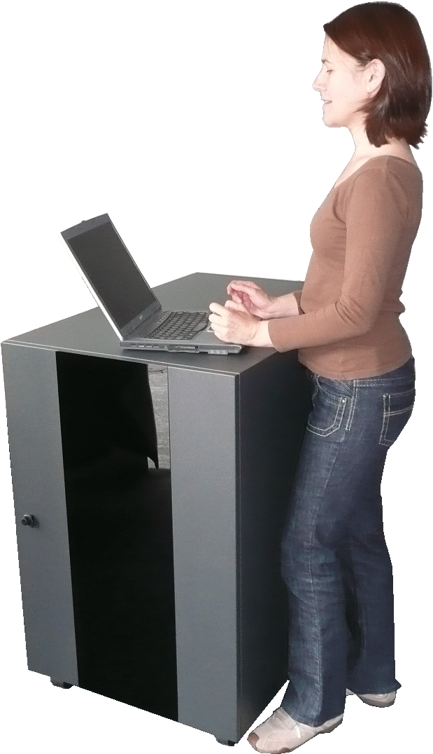 Office Tisch 19 Zoll Technik