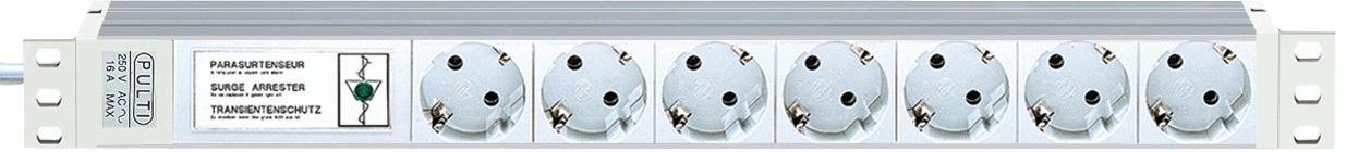 19 Zoll Steckdosenleiste, Rack - Stromversorgung